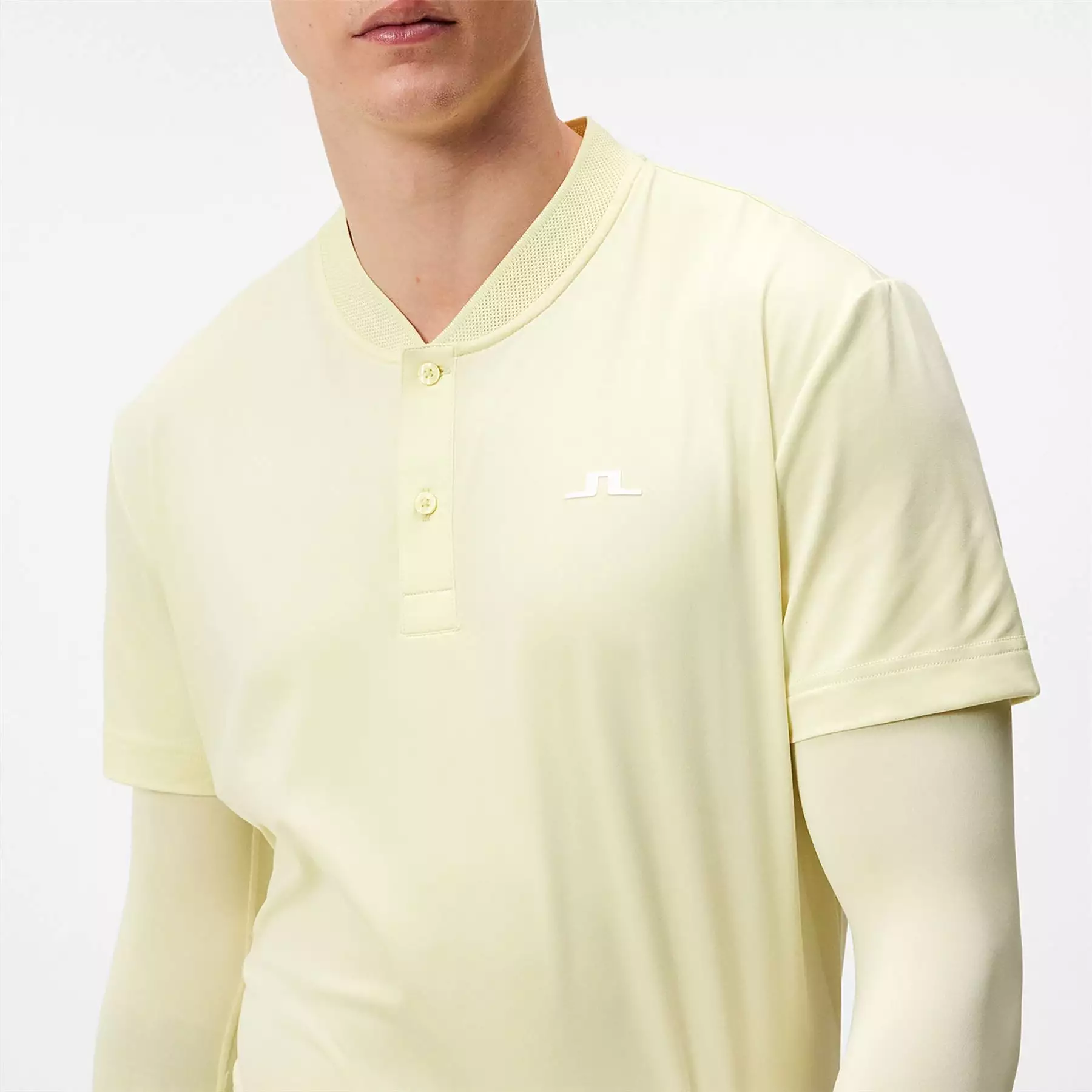 Wince Regular Fit TX Jersey Polo Wax Yellow - SS24