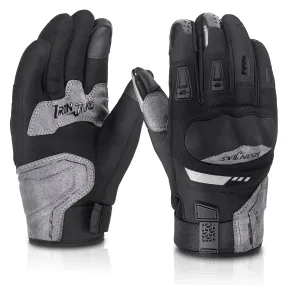 Winter Short Warm Waterproof Motorcycle Gloves | JIA12