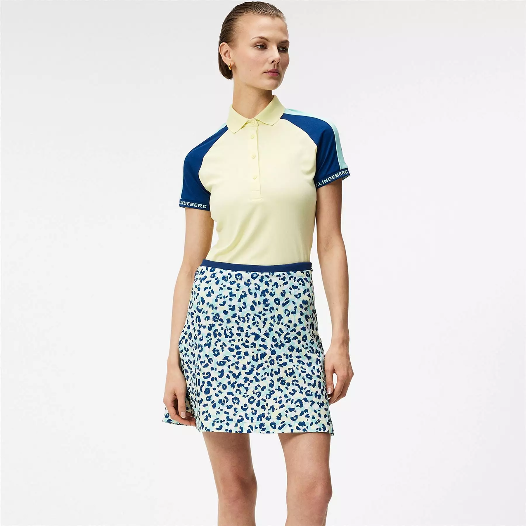 Womens Perinne TX Jersey Polo Wax Yellow - SS24