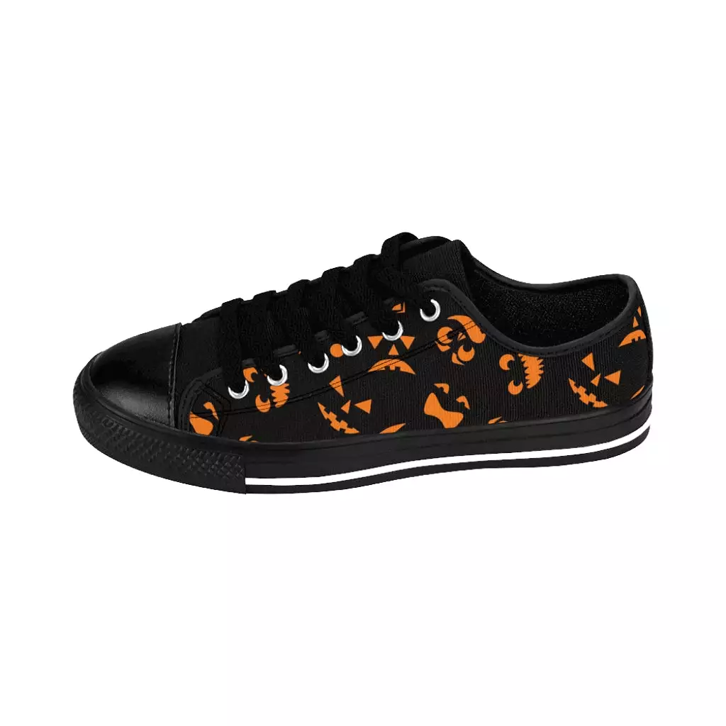 Women's Spooky Faces Lace-On Sneaker