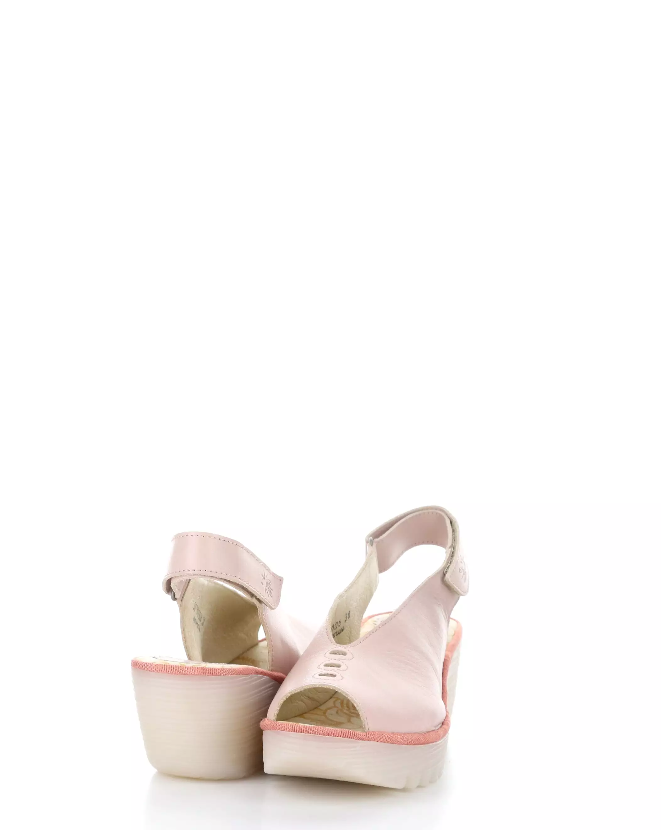 YEAY387FLY 006 NUDE Velcro Sandals