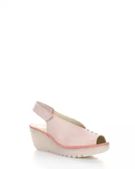 YEAY387FLY 006 NUDE Velcro Sandals