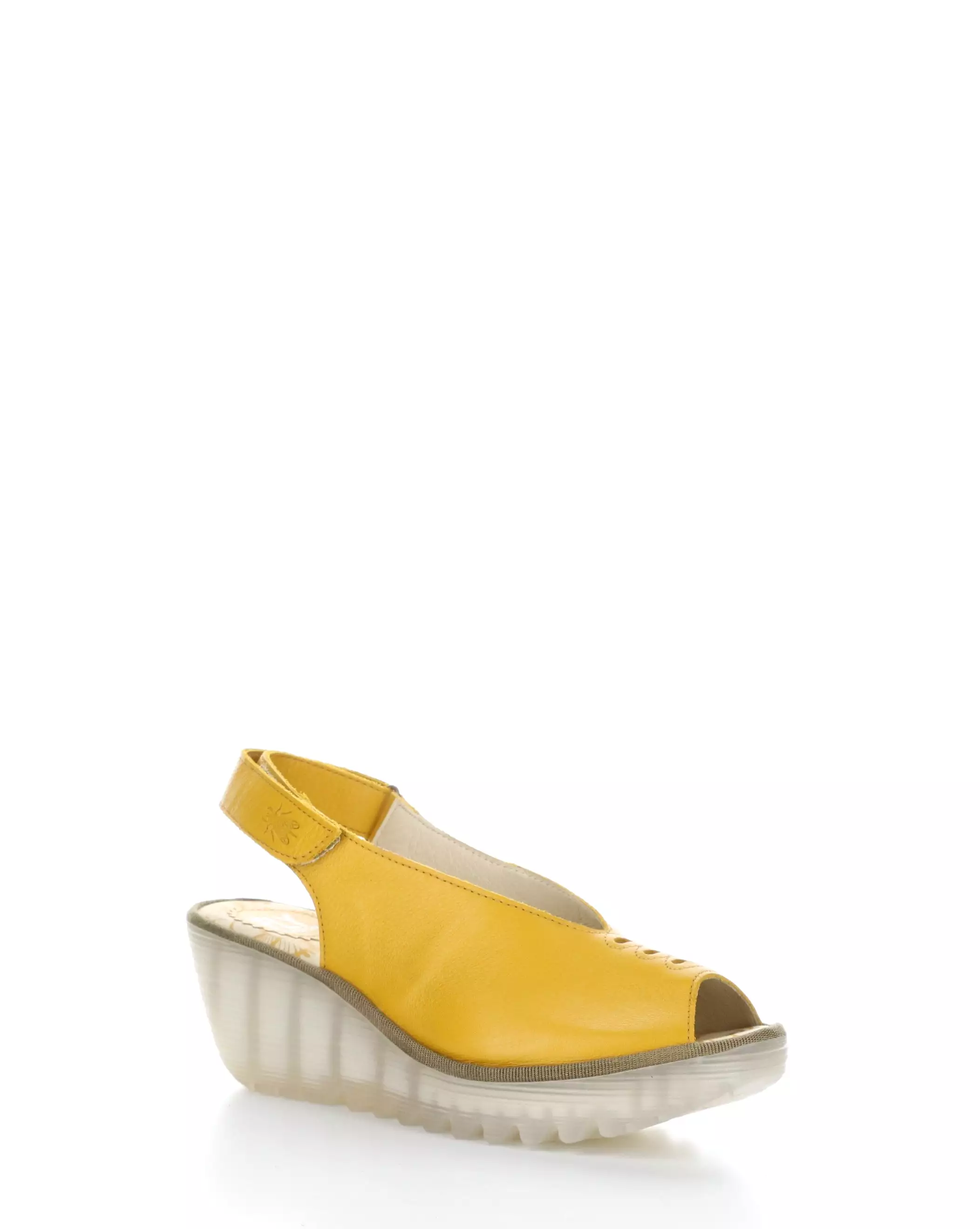 YEAY387FLY 007 MUSTARD Velcro Sandals