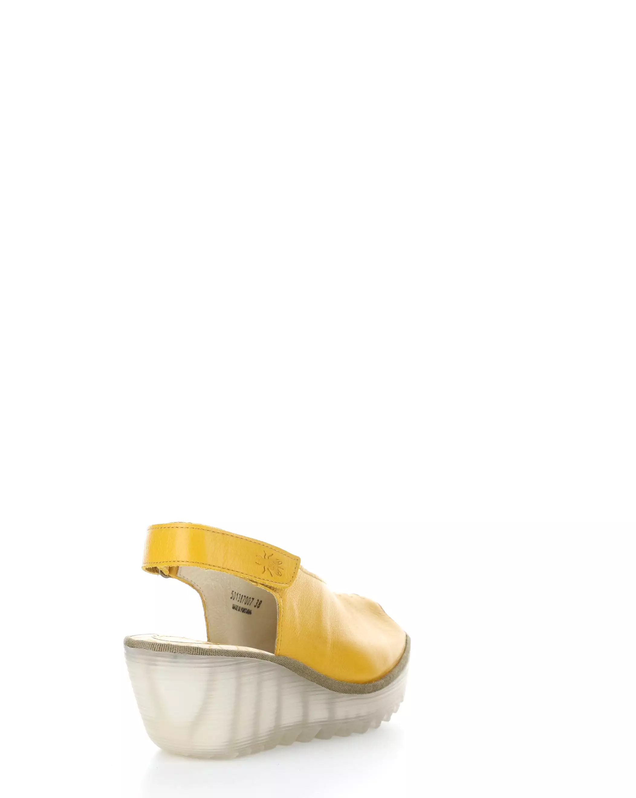 YEAY387FLY 007 MUSTARD Velcro Sandals