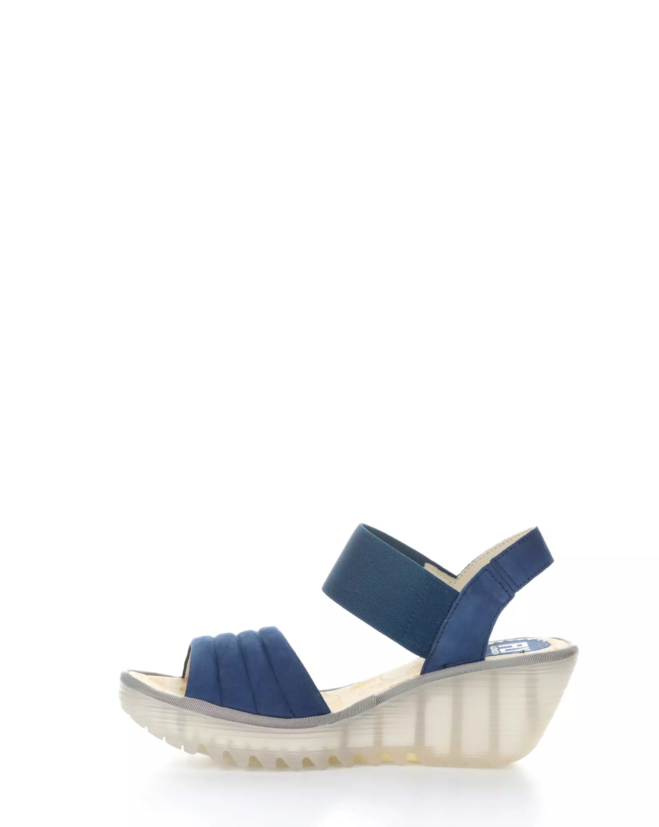 YIKO414FLY 002 BLUE Elasticated Sandals